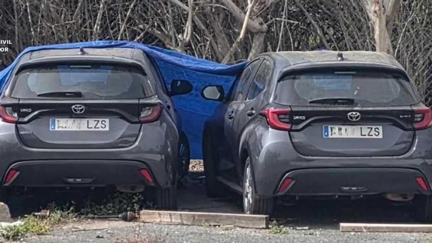 Tres detenidos en Gran Canaria por matrículas falsas y robo de vehículos: un accidente de tráfico levantó las sospechas