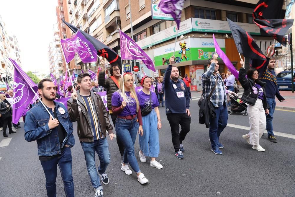 8M en Murcia: Manifestación de la mañana