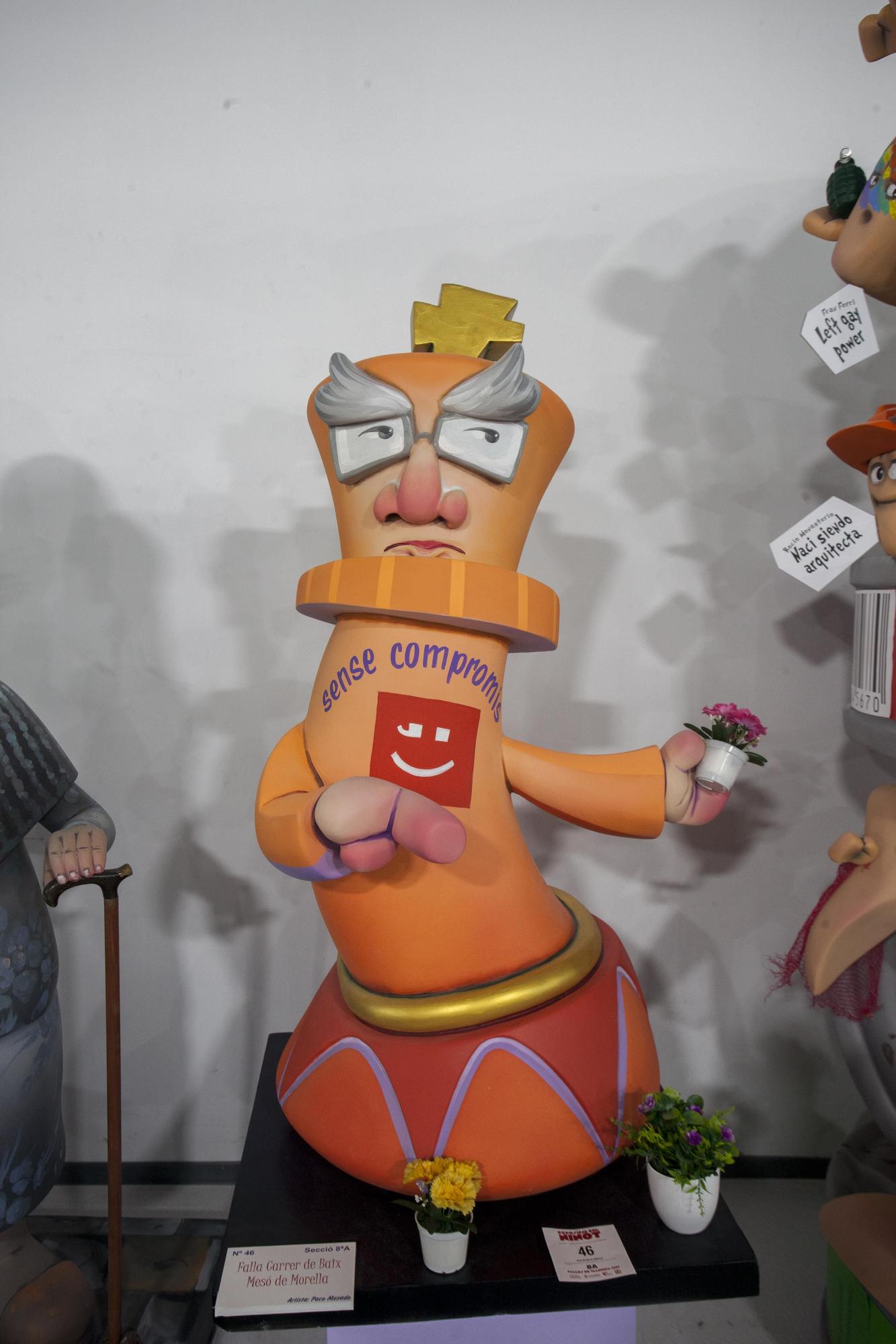 Fallas 2021. La actualidad en una Exposición del Ninot de dos años