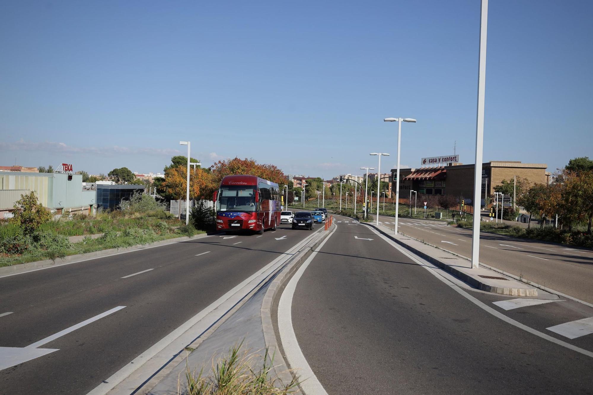 En imágenes | Recorrido por la avenida Manuel Rodríguez Ayuso de Zaragoza