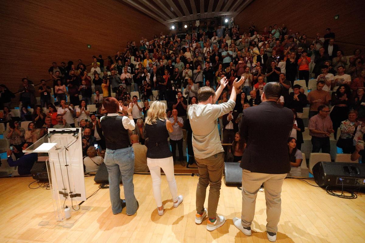 Acto de Compromís Sumar este pasado fin de semana