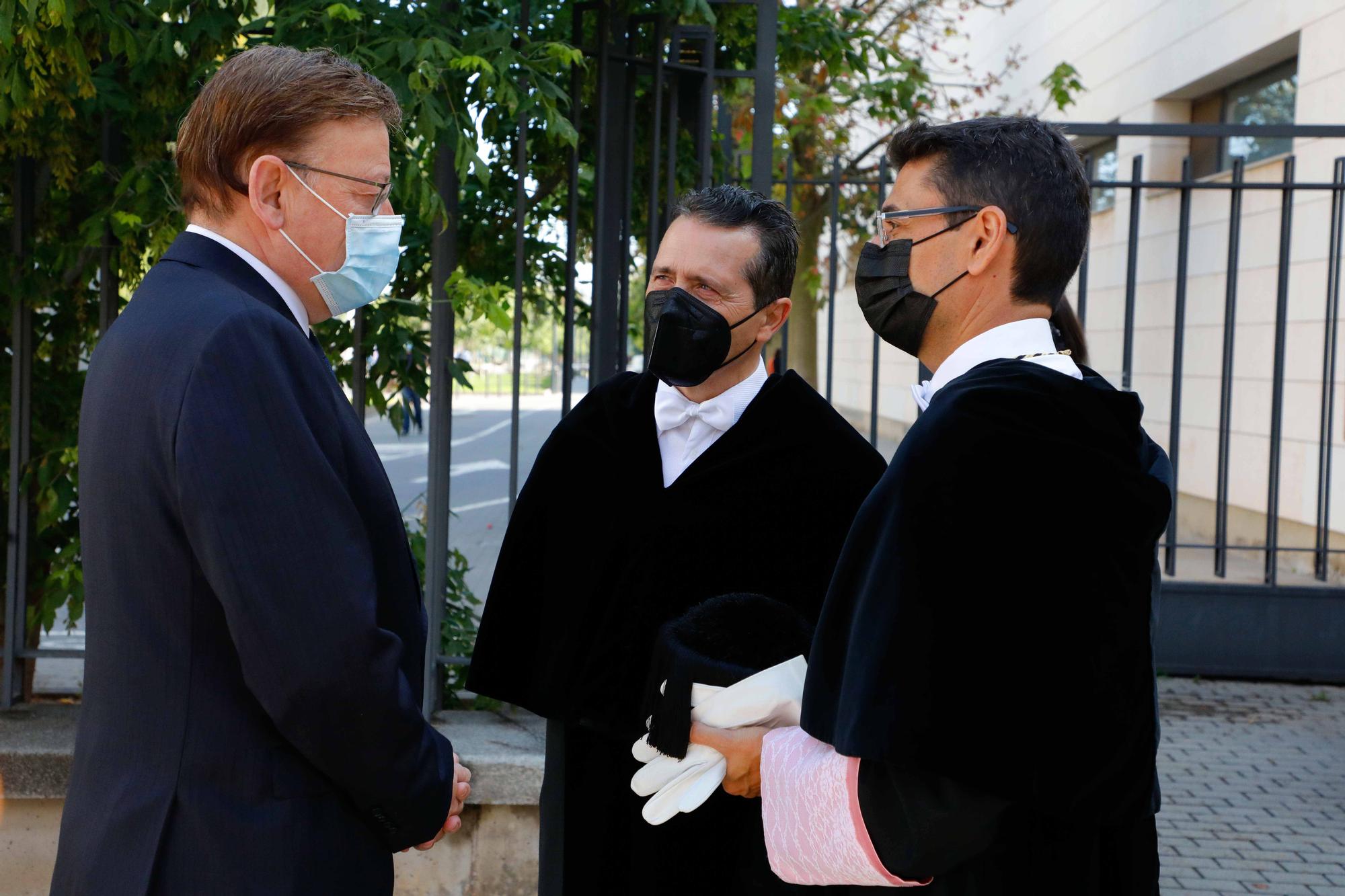 Toma de posesión del nuevo rector de la UPV, José E. Capilla