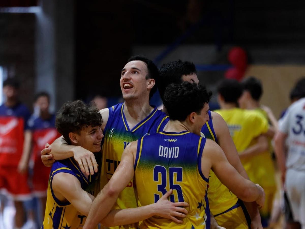 Celebración de los jugadores.