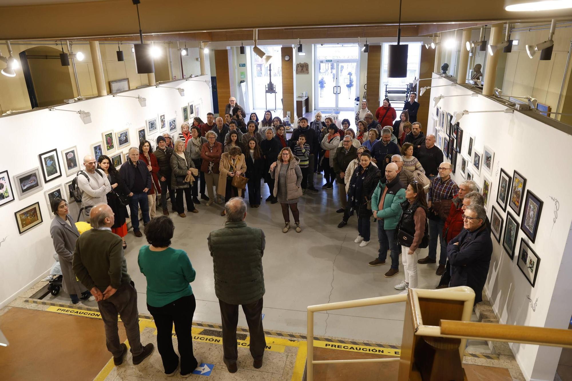 EN IMÁGENES: La exposición de los alumnos de Artes y Oficios en Avilés