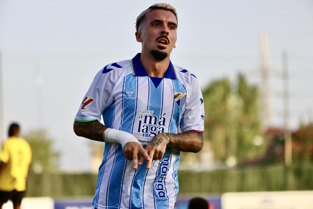 Foto del partido entre el Málaga CF 2-2 Al Ittihad