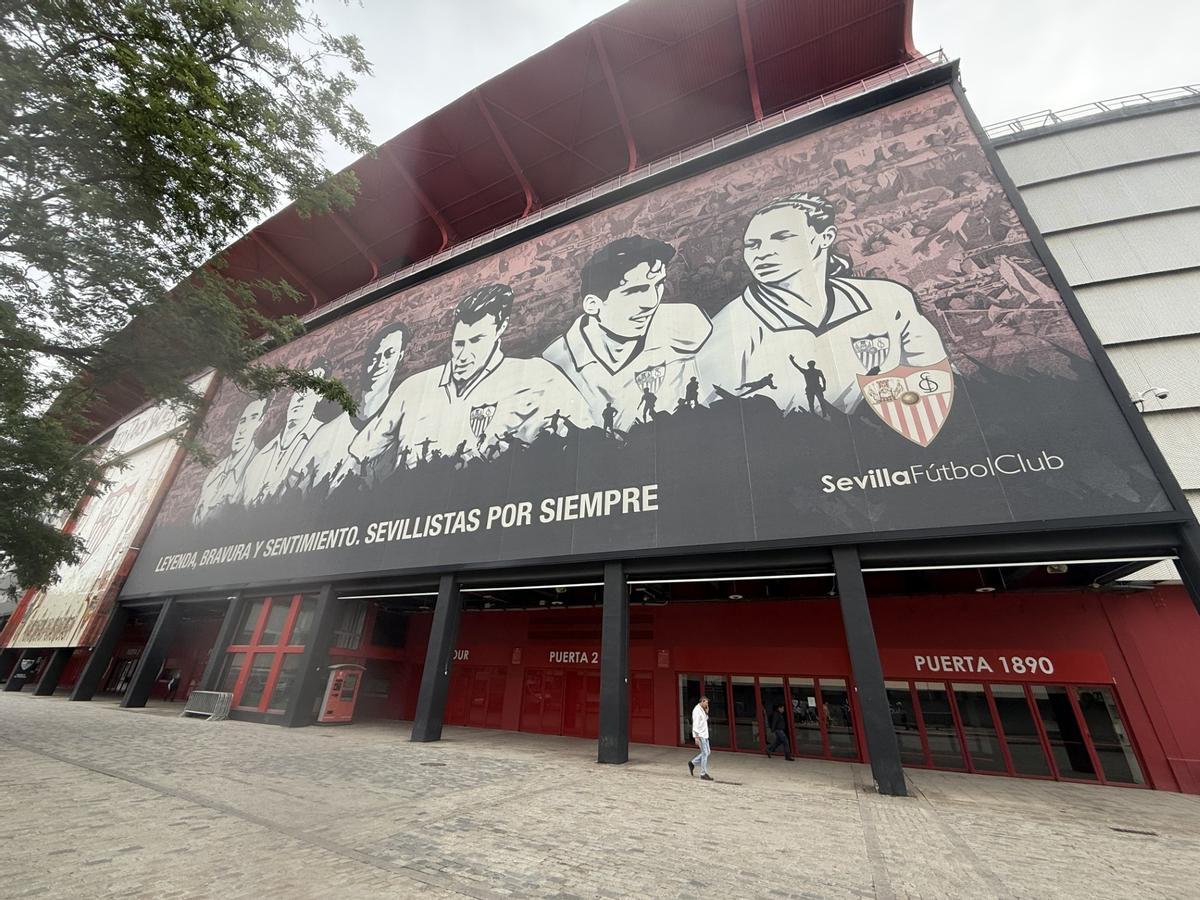 'Leyenda, bravura y sentimiento. Sevillistas por siempre', el rótulo