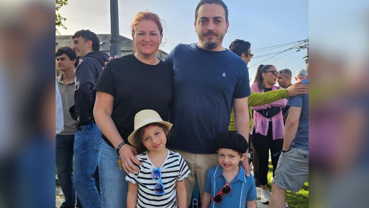 De la ciudad al rural: una familia argentina de Bilbao se muda al rural ourensano para emprender un proyecto de innovación