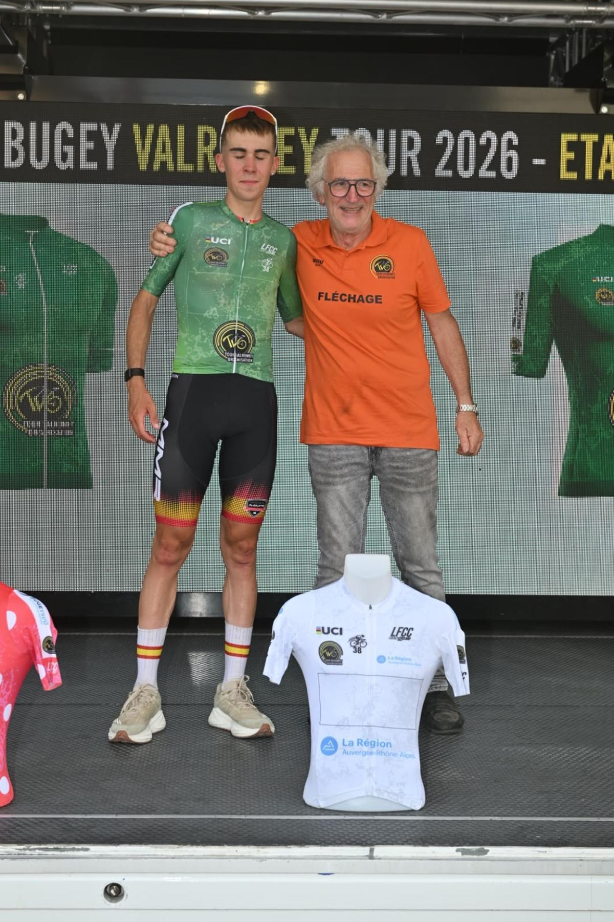 EN IMÁGENES: Así fue la victoria de Benjamín Noval en la primera etapa del Tour Valromey