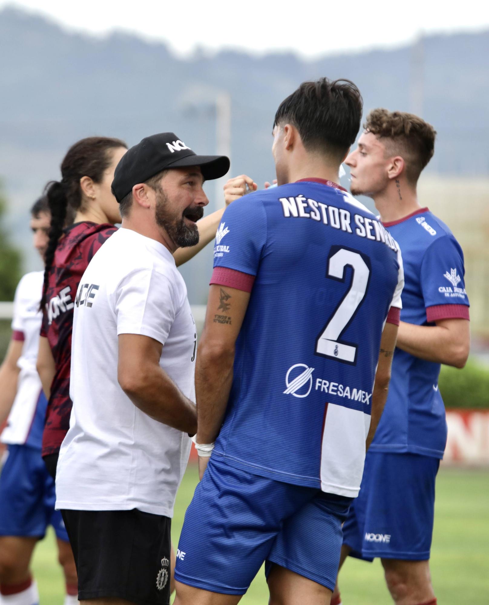 El partido en mareo entre el Sporting Atlético y el Real Avilés, en imágenes