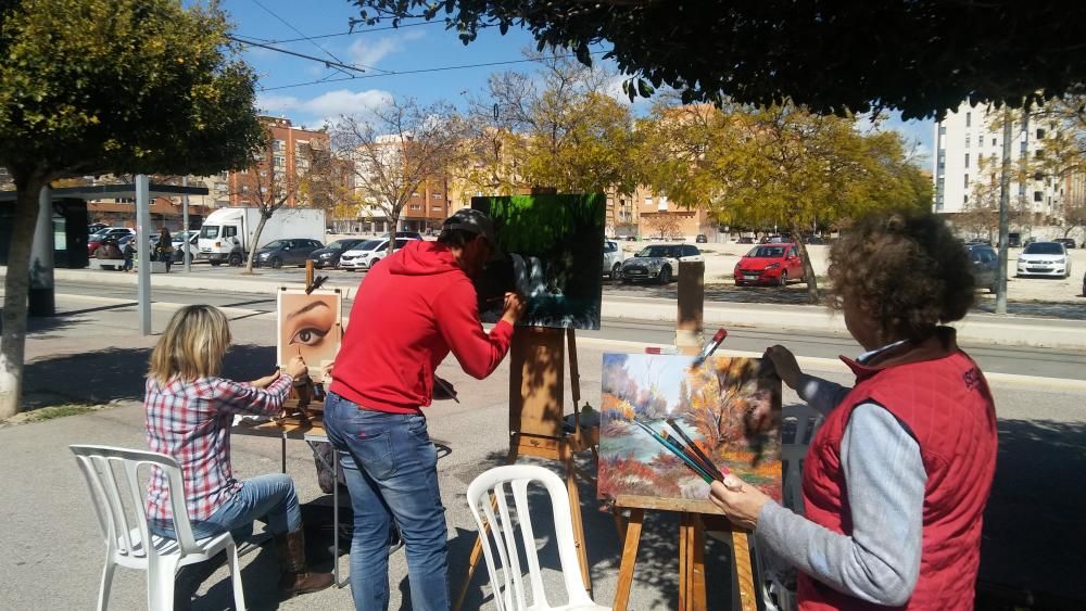 La Asociación Espejo de Alicante y la Academia Gotas de Arte organizan una jornada de pintura