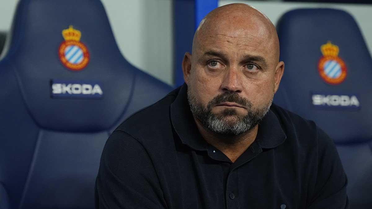 Manolo González, entrenador del RCD Espanyol.