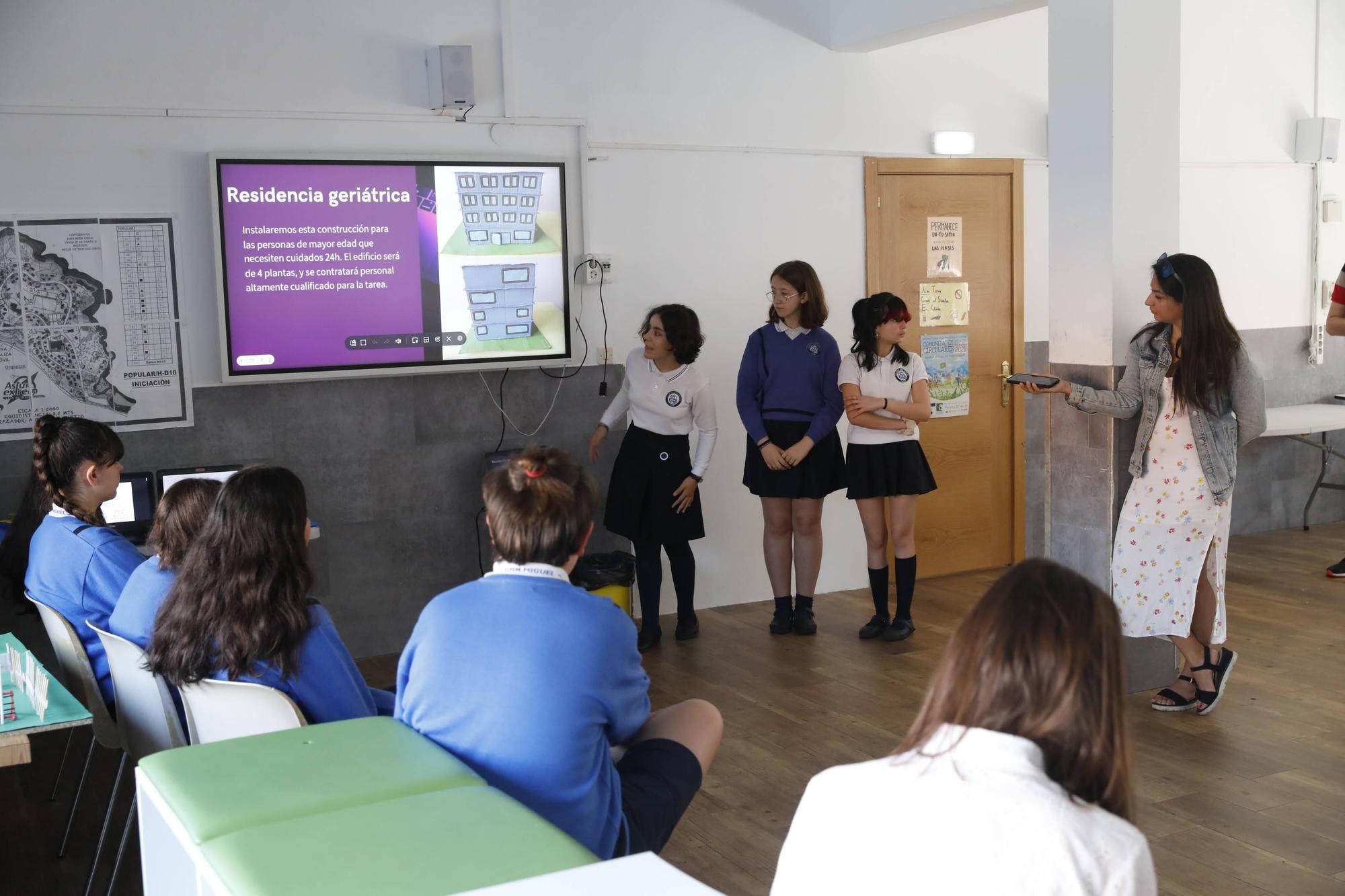 El proyecto Perlora del colegio San Miguel de Gijón, en imágenes