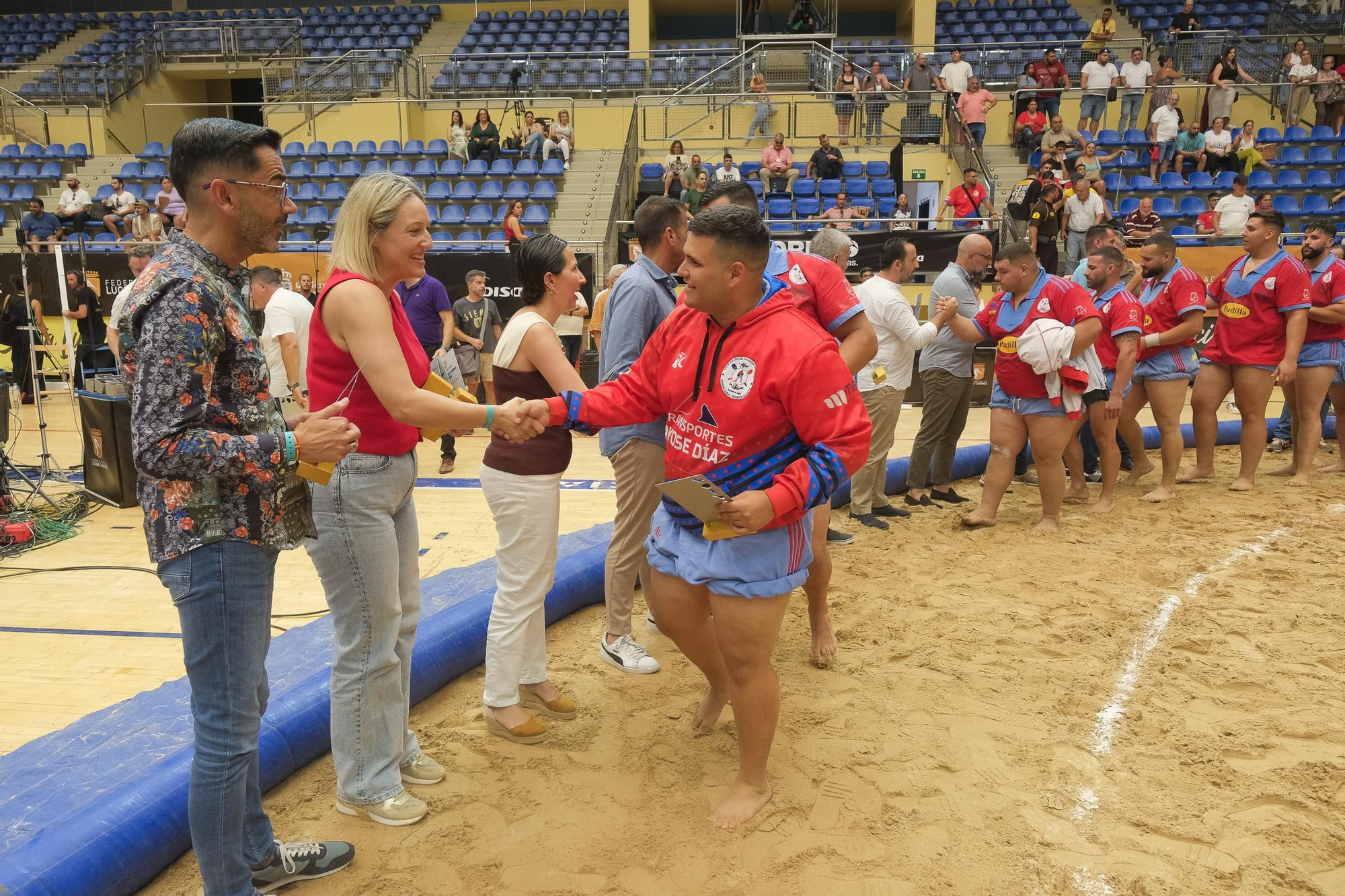 Final del torneo DISA Gobierno de Canarias de Lucha