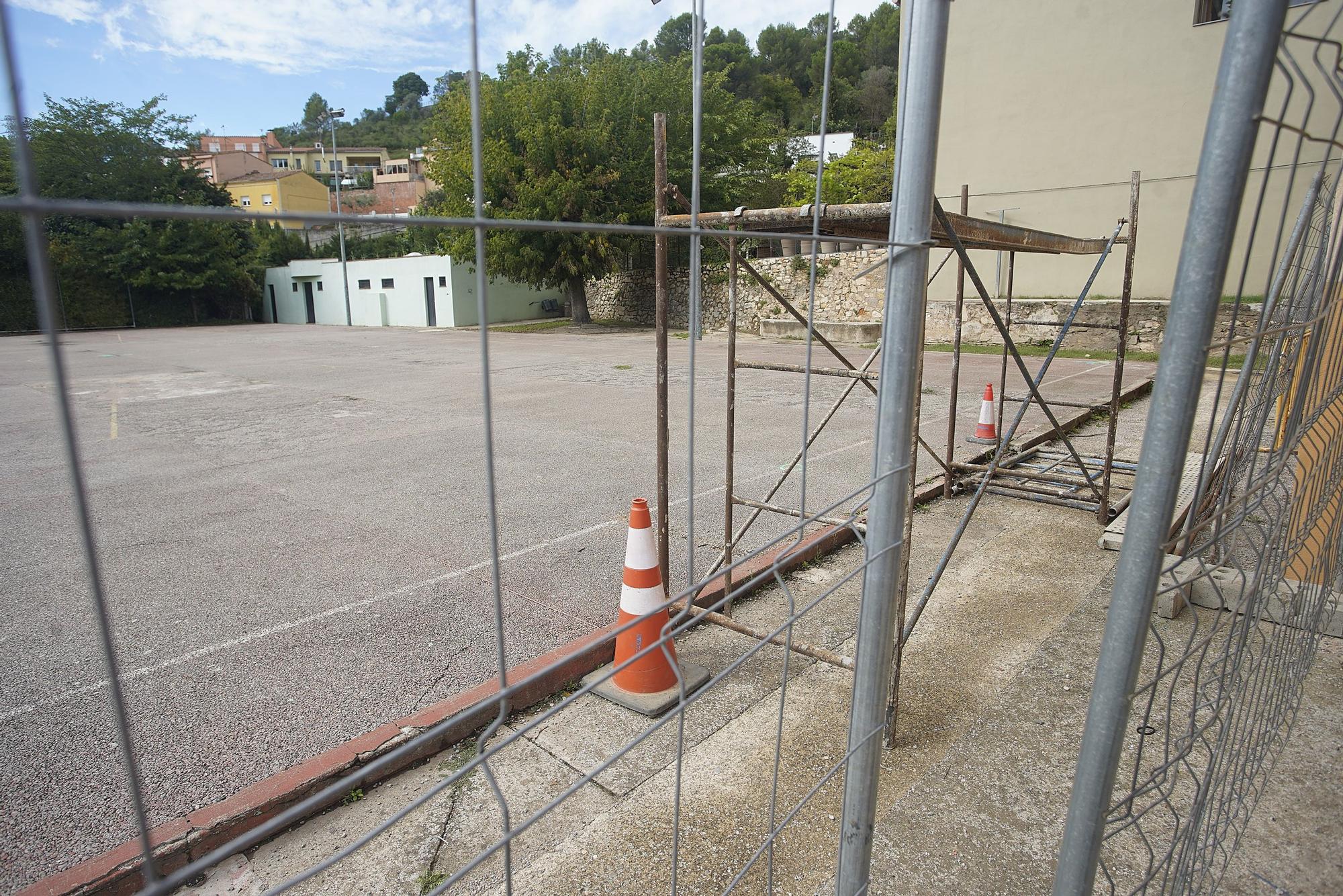 La pista del crec de Sant Daniel, tancada pel reasfaltatge