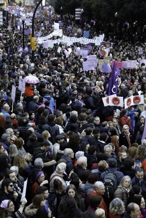 La manifestación, en imágenes