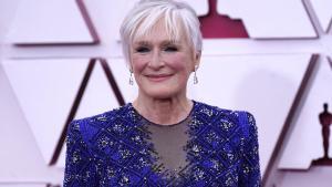 Glenn Close, antes de la gala.