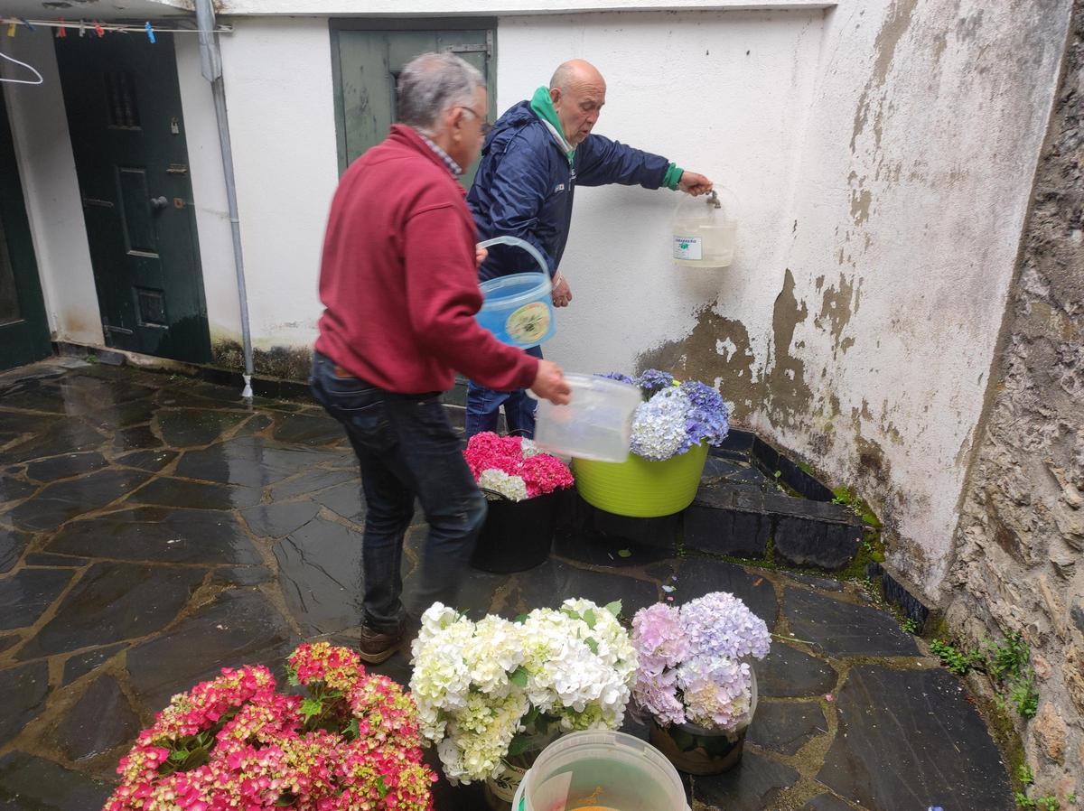 En imágenes: Castropol se llena de flores para el Corpus