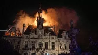 Detenido un hombre por el incendio del Ayuntamiento de Limoges durante las protestas en Francia
