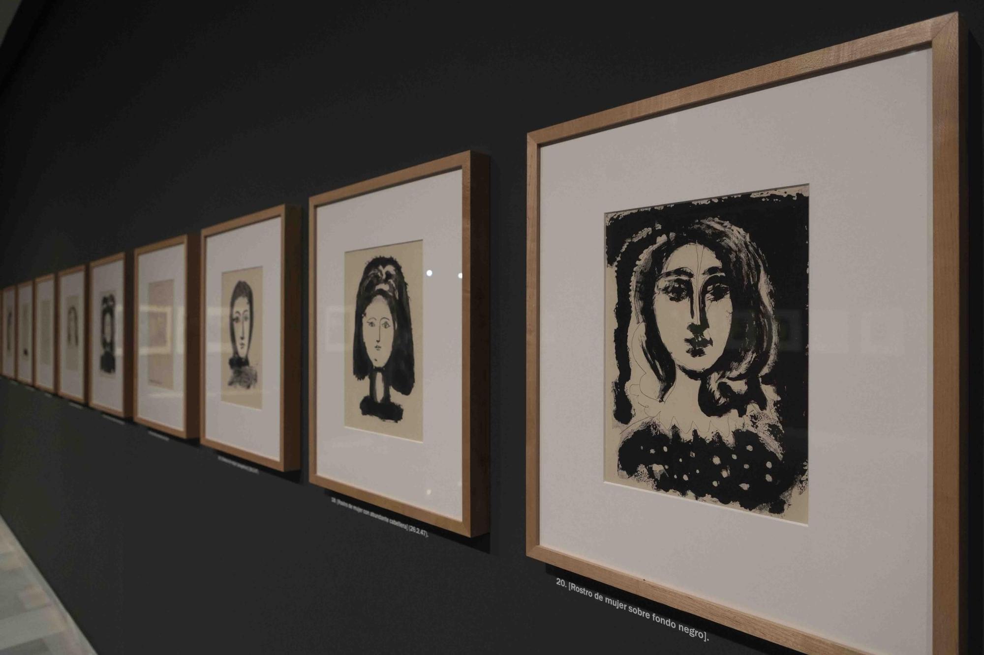 Picasso y la modelo