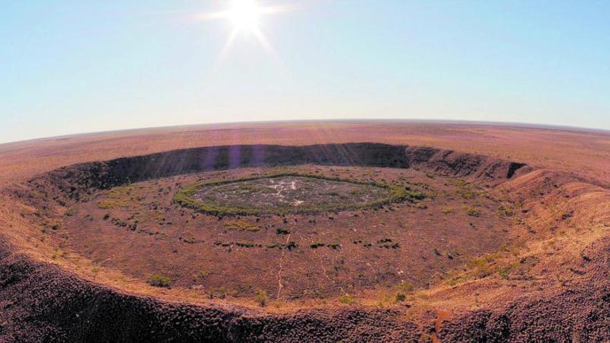 El espectacular cráter de Wolf Creek, en Australia.  | | E. D.