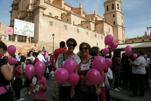 Marcha Popular contra el Cáncer de Mama en Lorca