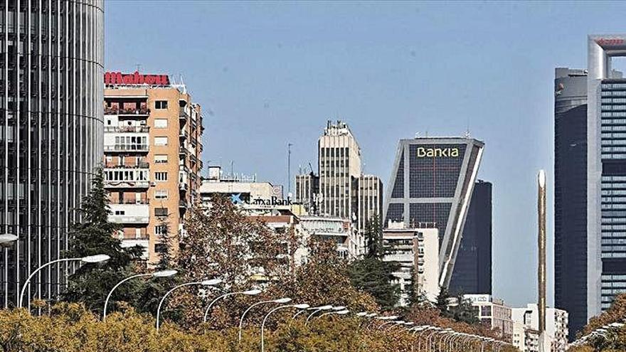 Manifestació de Madrid, ahir al matí