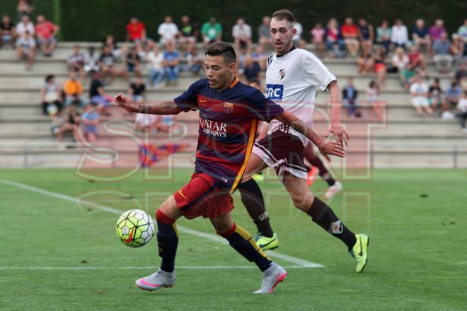 FC Barcelona B,  7 -  Atlètic Horta,  0