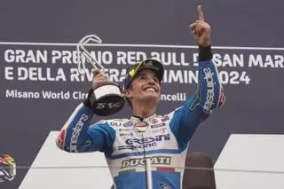 La carrera del GP de San Marino de MotoGP, en imágenes