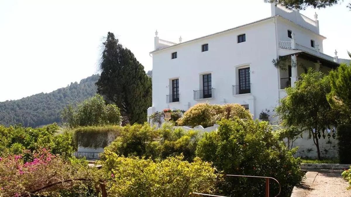 Vista exterior de l'Elca, la casa de Francisco Brines