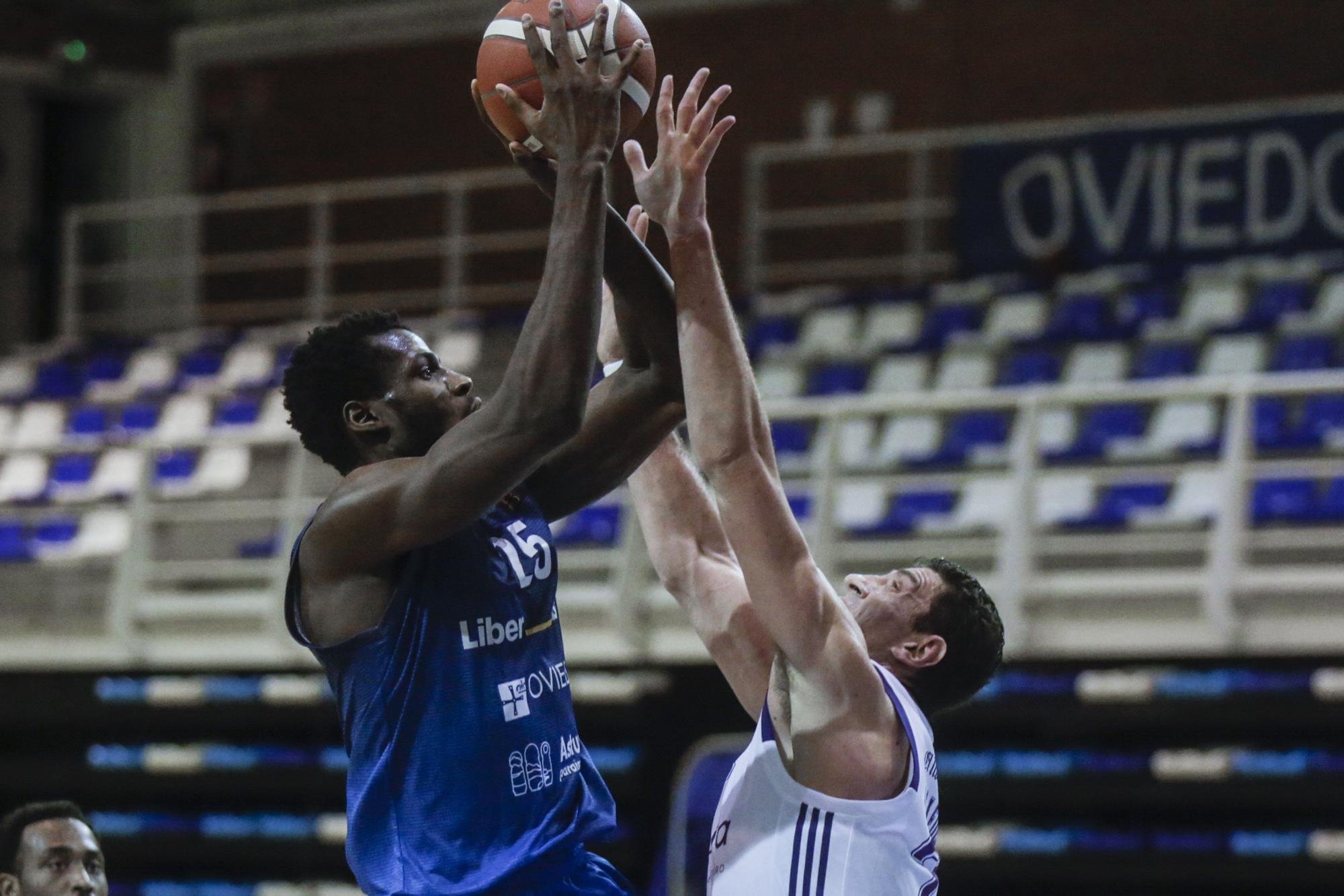 Victoria (83-78) del Liberbank Oviedo Baloncesto ante el potente Valladolid