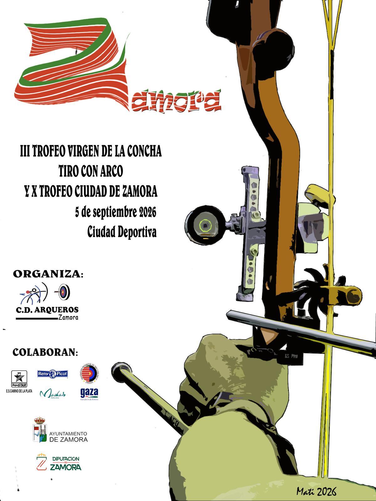 Cartel del Trofeo Virgen de la Concha 2026.