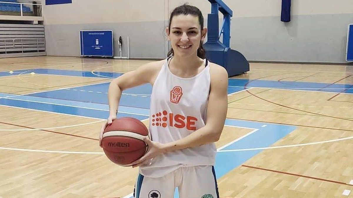 Marta Pérez, en su etapa en Almería.
