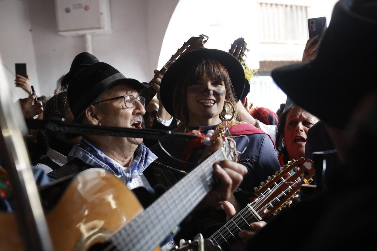 Rozalén y Rodrigo Cuevas, en el Peropalo
