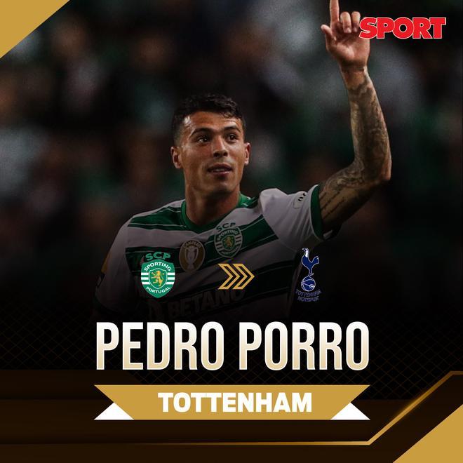 Pedro Porro, nuevo fichaje del Tottenham procedente del Sporting de Portugal
