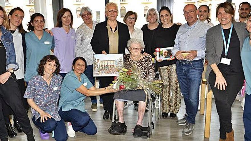 Homenatge a Marina Sarri Armengol pel  seu centenari