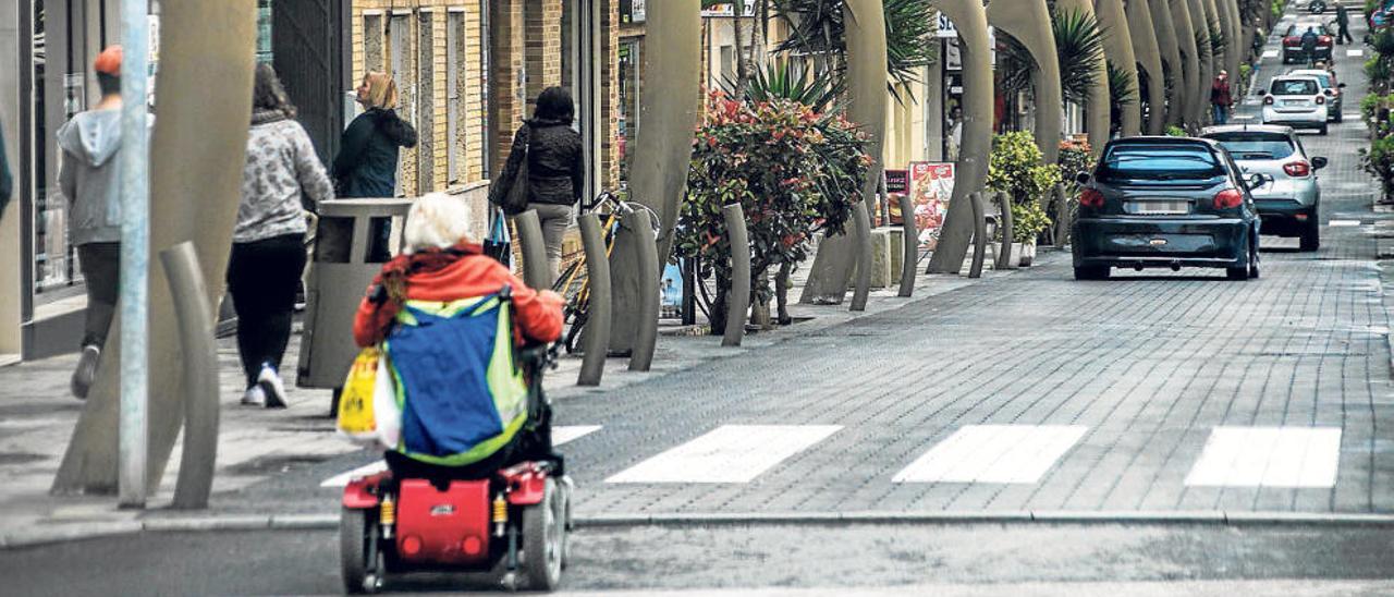 «Invasión» de sillas de movilidad reducida en Torrevieja