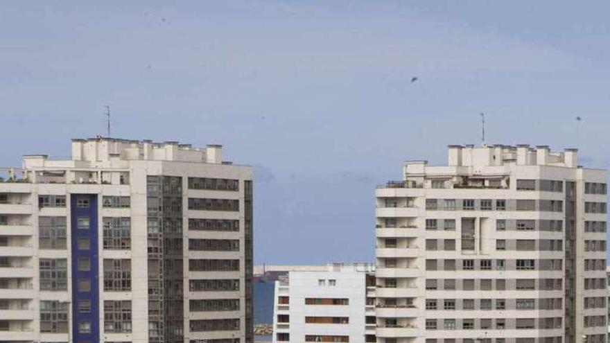 Una vista de la zona ferroviaria desde la actual estación de Sanz Crespo.