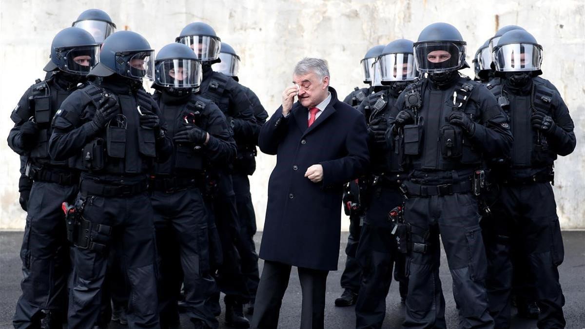 alemania nazis en la policia