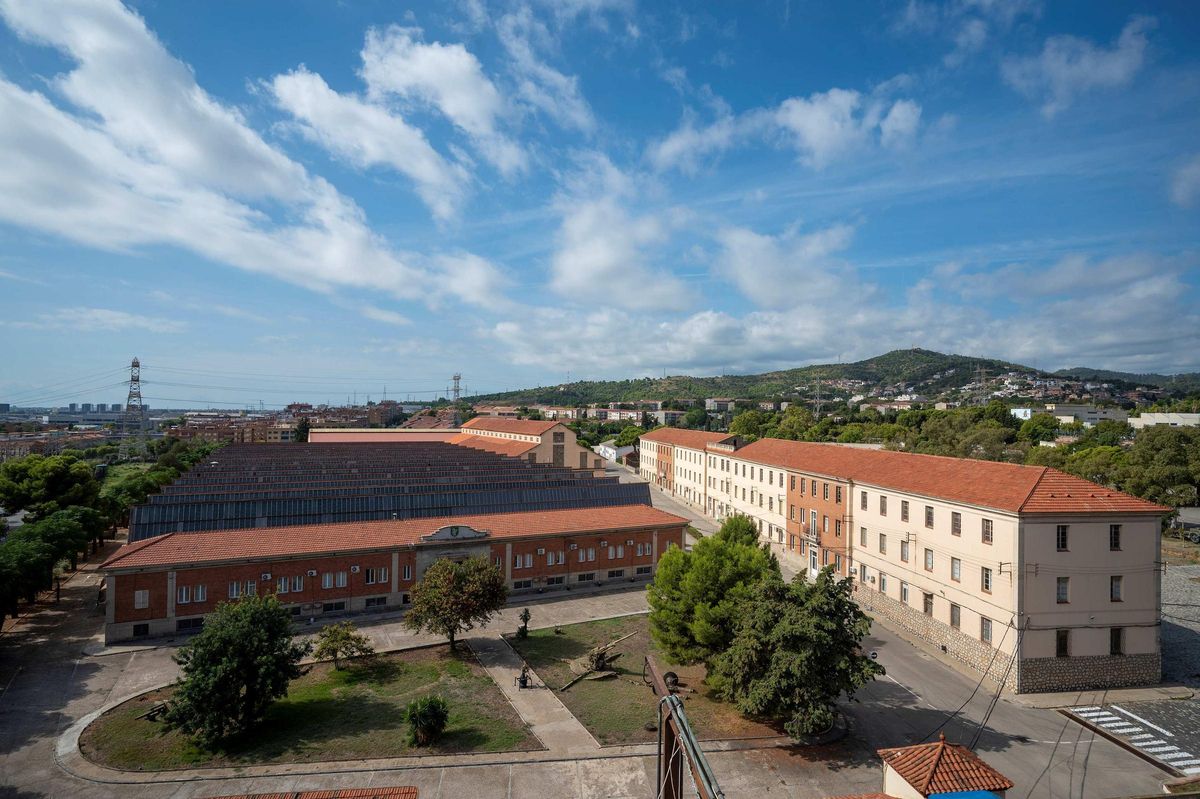 El cuartel militar de Santa Eulalia, en Sant Boi de Llobregat.
