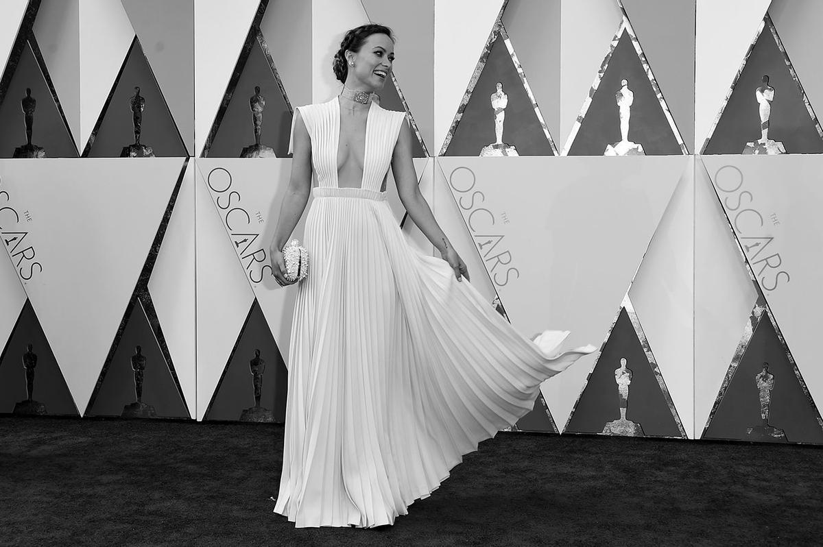 La versión clásica de Olivia Wilde en los Oscar 2016
