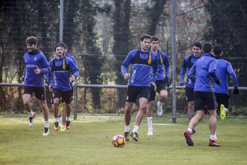 Entrenamiento del Real Oviedo