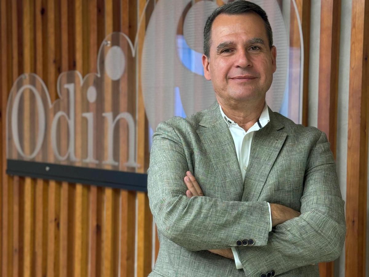 El director de la compañía, José Trigueros, en una de las instalaciones de la firma.