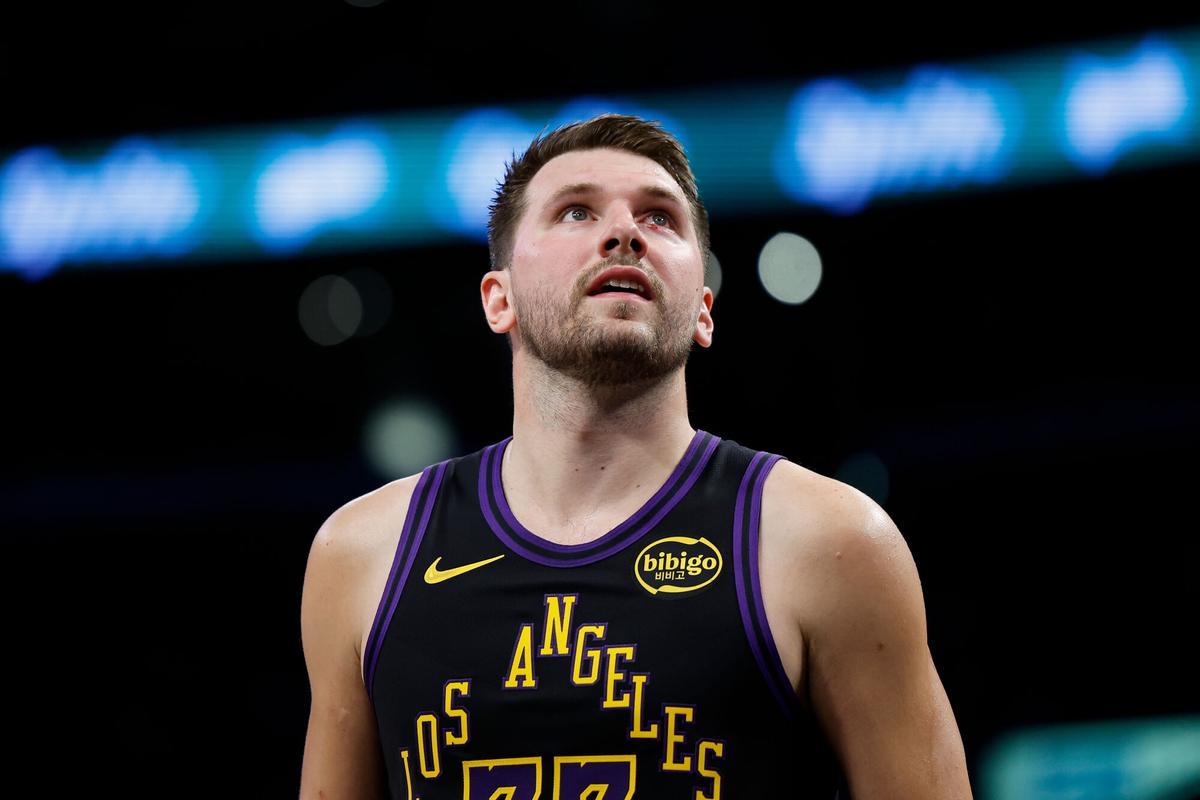 Luka Doncic, en acción con Lakers