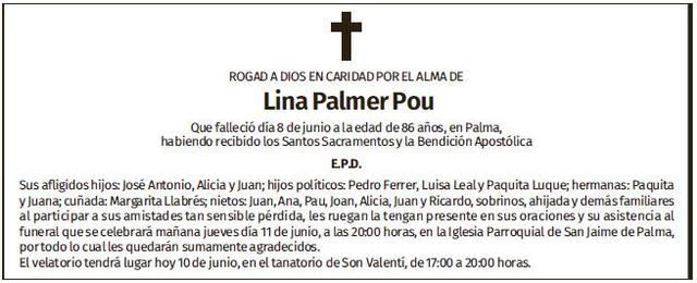 Lina Palmer Pou