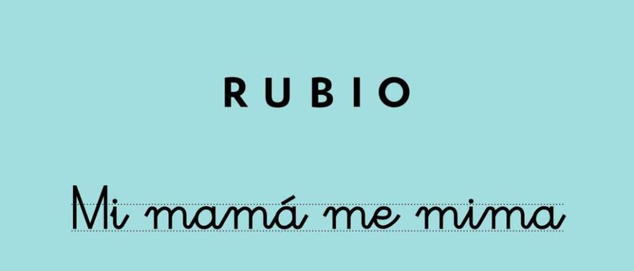 Viaje a la infancia con Rubio
