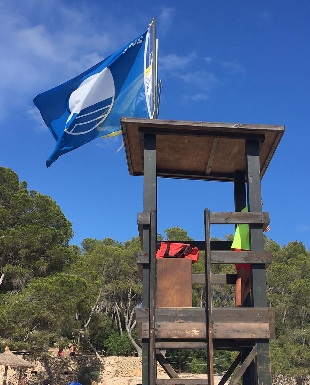 PLayas con bandera azul.