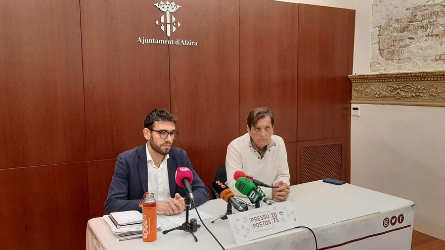 Alzira comienza el año con 750.000 euros menos de deuda al amortizar dos préstamos