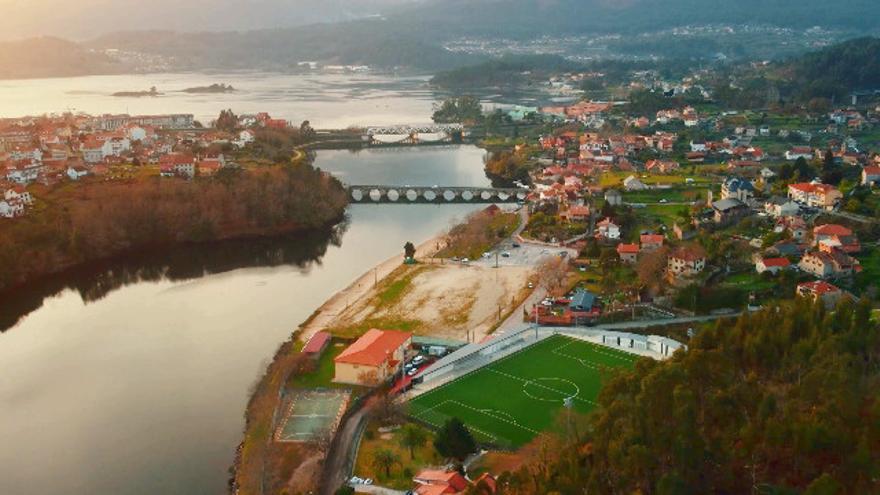 Vista aérea de Ponte Sampaio.