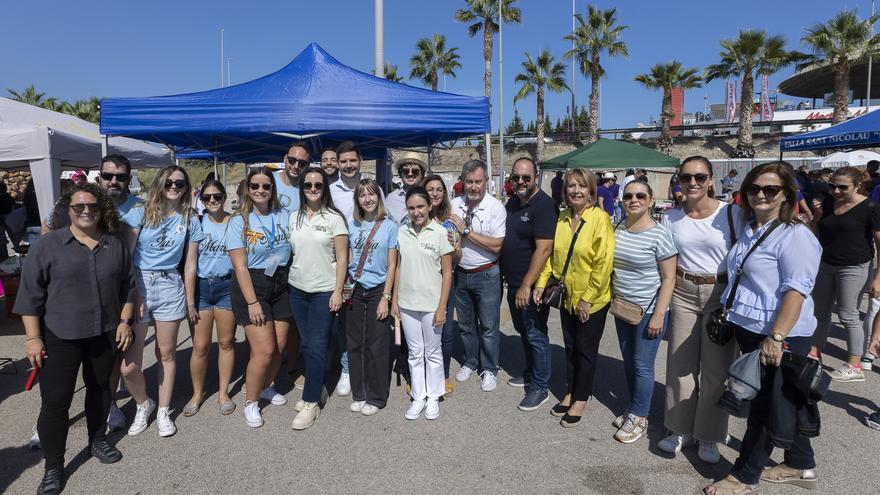 Las fallas de Gandia, en el concurso de fideuà del 9 d&#039;Octubre