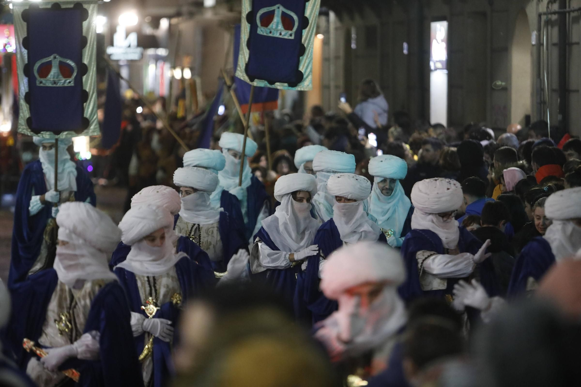 En imágenes: Así fue la cabalgata de Reyes en Gijón